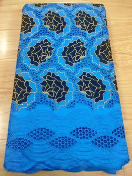 

latest swiss voile lace in switzerland african lace fabric 2.5yards cotton fabric for dress embroidery swiss lace fabric 1306