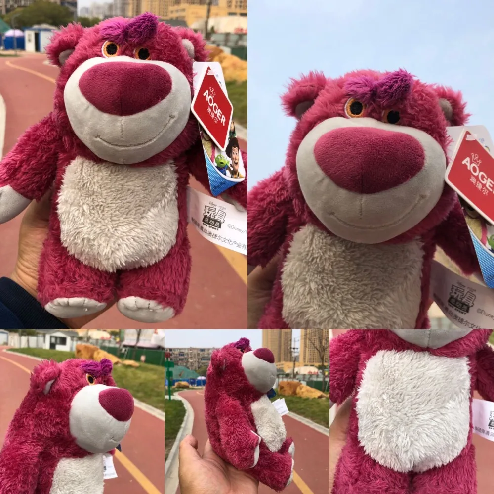Мультфильм Аниме История игрушек 3 Lotso Базз Лайтер Джуди медведь плюшевые игрушки с клубничным запахом медведь чучела животных Куклы Дети