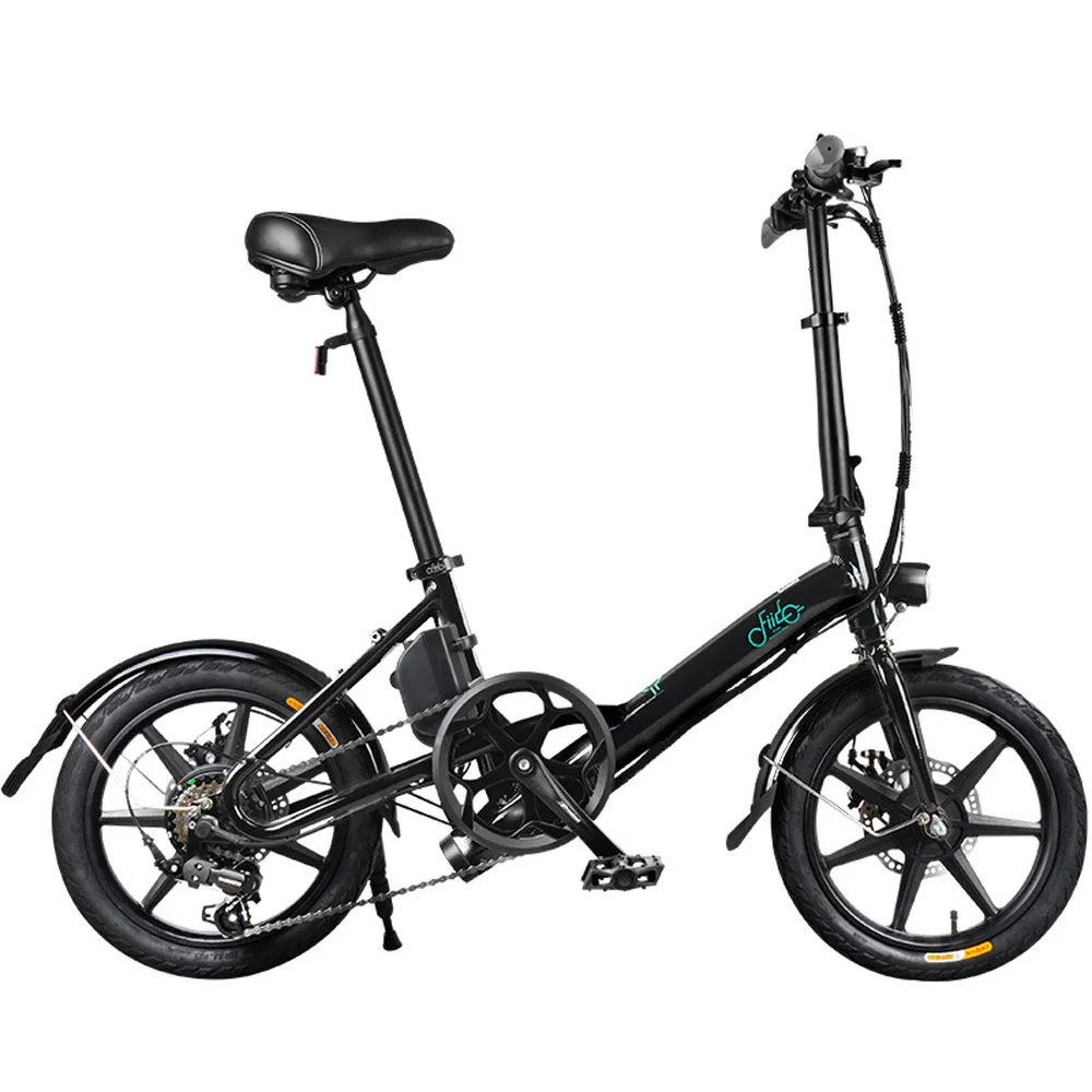 Classic E-Bike- Folding Electric Bicycle Collapsible Frame, and Handlebar Display 7.8ah D3 - Цвет: WHITE 7.8AH SHIFT