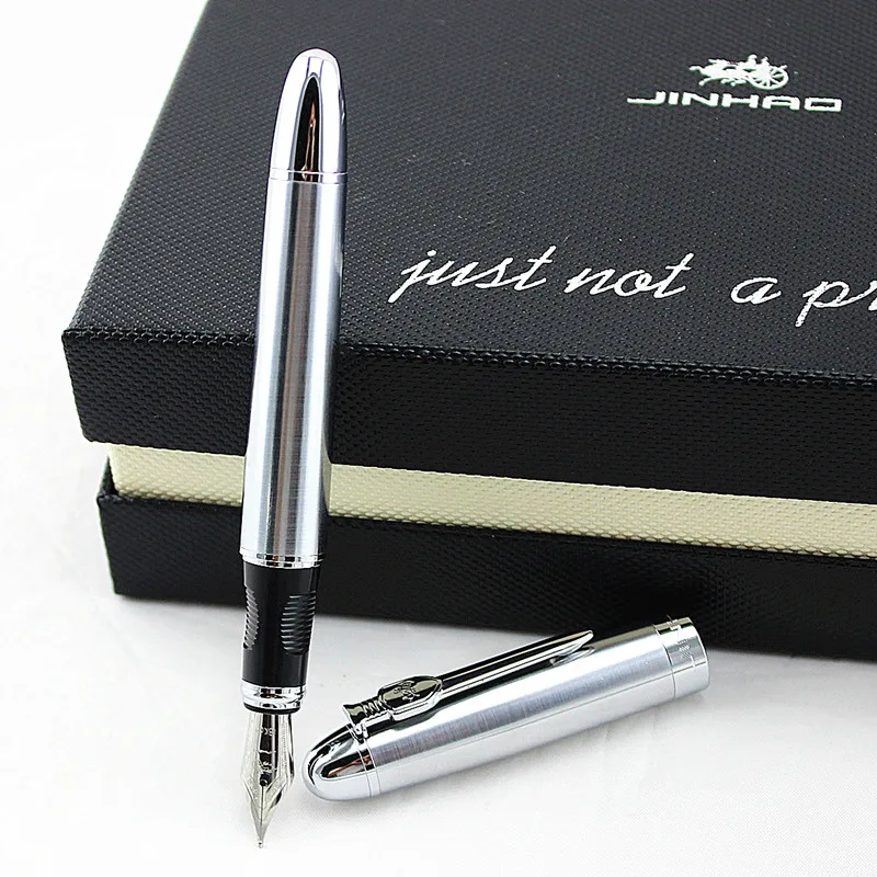 Ручка перьевая Jinhao X450A 0 5 мм из нержавеющей стали|brand fountain pen|fountain penfountain pen brands |