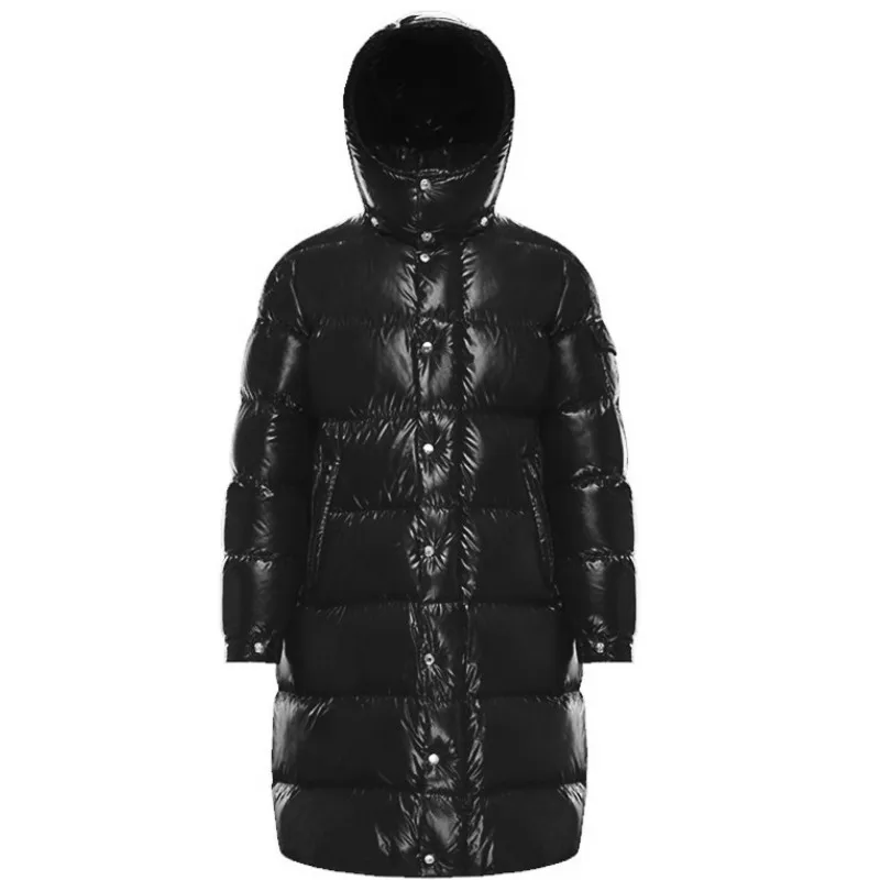 

2020 Autumn Winter Fashion Long Down Warm Coat New Thickened Knee-Length Overcoat Loose Fashion Down Vintage Minimalist Outwear