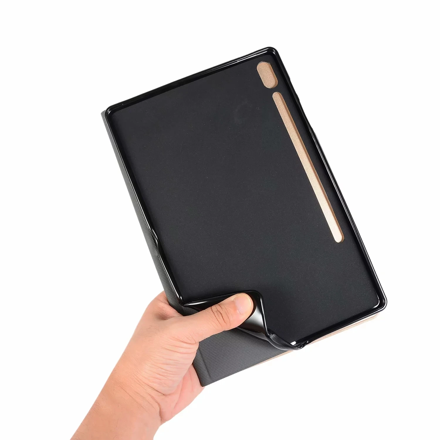 Fundas Capa для Samsung Galaxy Tab S6 10," SM-T860 SM-T865 чехол_ ультра тонкий и 2-Размер в сложенном и мягкий чехол для задней панели с чипом и бодрствования сна