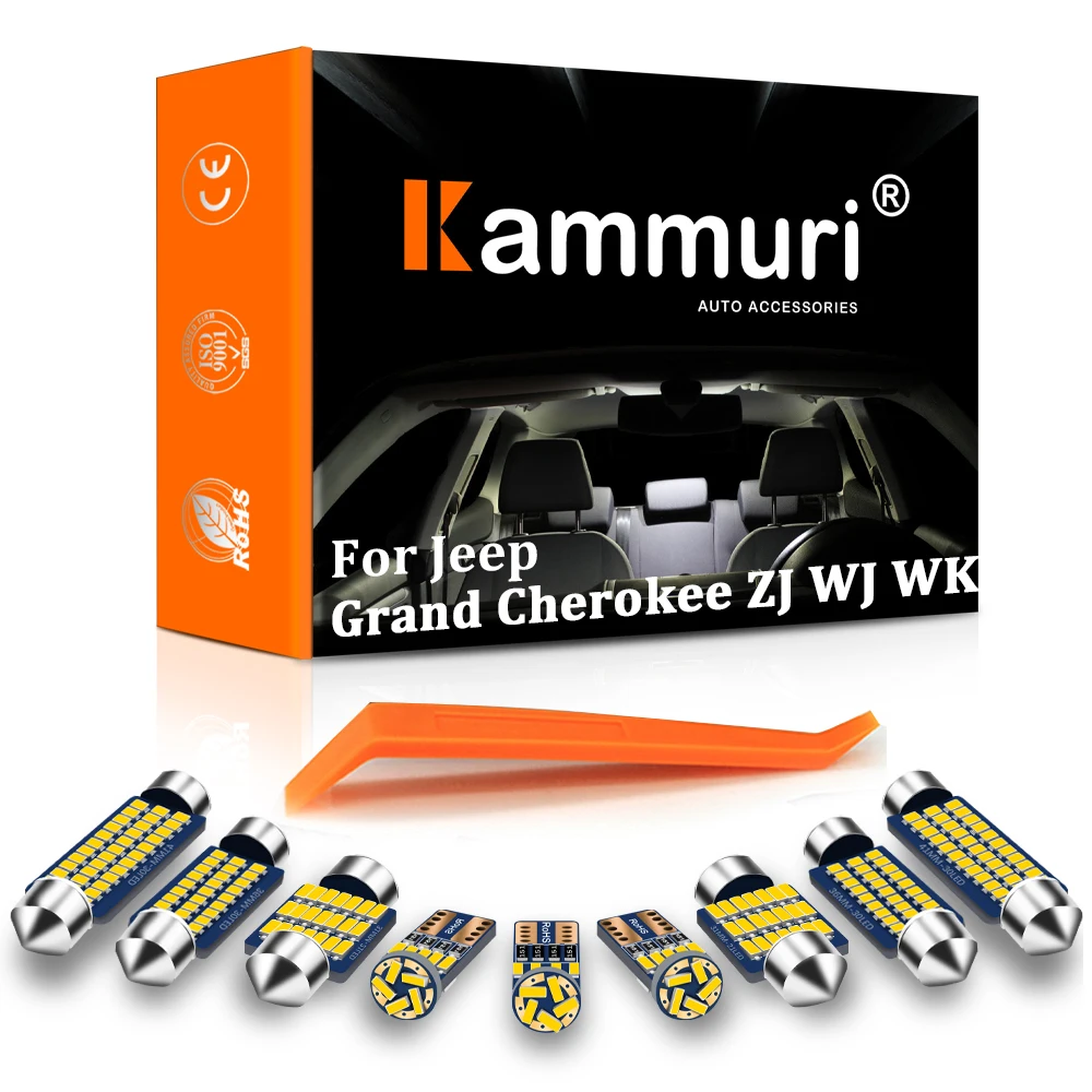 Автомобисветодиодный Светодиодная лампа KAMMURI Canbus для Jeep Grand Cherokee ZJ WJ WK WK2 1993-2021 |