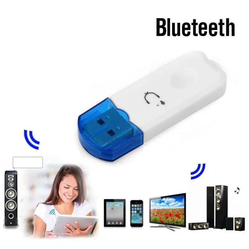 Bluetooth V2.1 автомобильный стерео аудио Музыка беспроводной приемник адаптер громкой связи вызов Bluetooth динамик Bluetooth Aux аудио адаптер