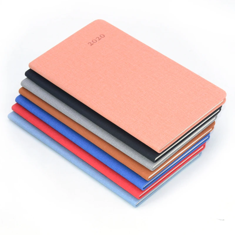 Agenda 2019 2020 Planner Notebook Diary Caderno Stationery Note Book Back To School Diario Vocabulary Pocket Small Notepad