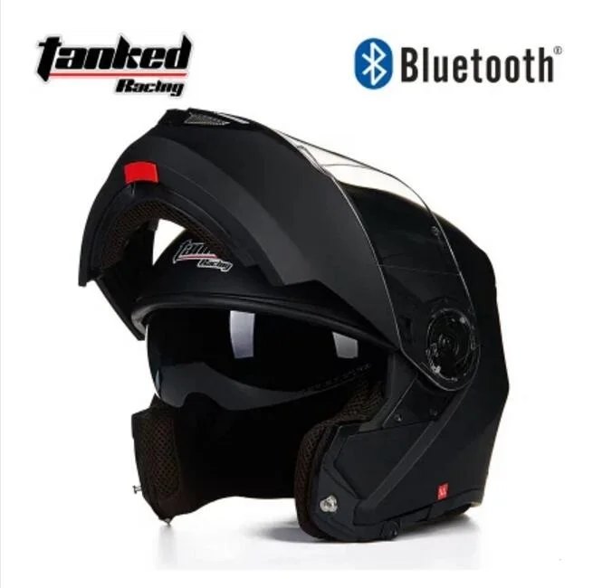 Шлем rcycle T270B для мотоциклистов с открытым лицом с Bluetooth, мотоциклетный rbike, мотоциклетный шлем для бездорожья, перекрестная гарнитура, шлемы для внутренней связи - Цвет: T270B