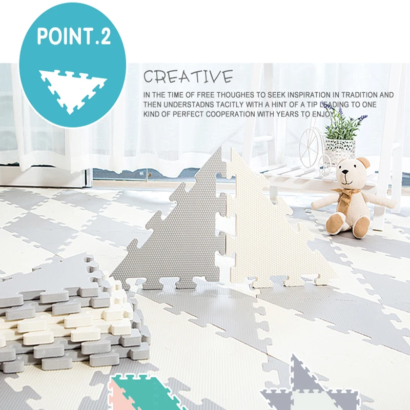 Higher Cost Performance Puzzle Triangle Can Be Jointed Mat For Baby Play