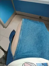 Luck A-Falda vaquera larga Retro Para niña y mujer, falda larga de cintura alta con botones y bolsillos, Vaqueros rectos de talla grande