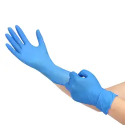 Глянцевые анти-прокол резиновые перчатки износостойкие защитные перчатки