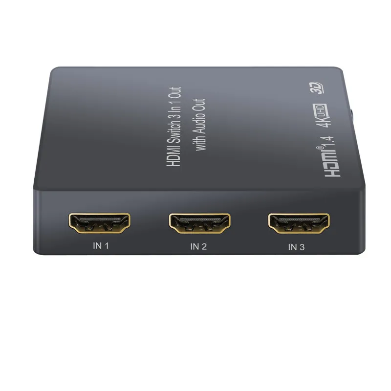 HDMI переключатель Neoteck 3x1 с оптическим экстрактором аудио выход Toslink поддержка 4K 3D
