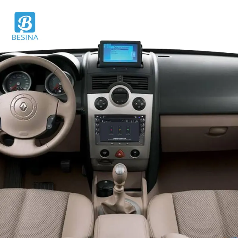 Excellent Besina Android 9.0 Car DVD Player for Megane Fluence 2002-2010 GPS Navigatio 2 Din Car Radio Stereo Multimedia Autoaudio WIFI 5