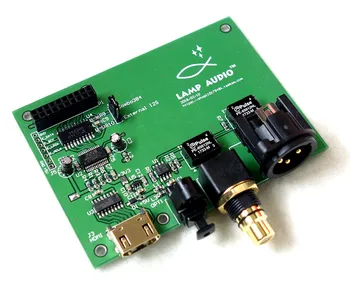 

XMOS USB Digit Interface I2S/IIS to Fiber Coaxial HDMI SPDIF AES output Board