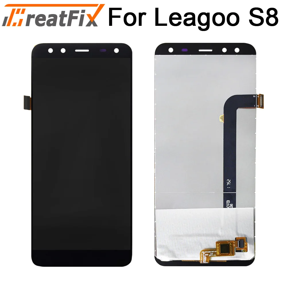 Tanie Dla 100% oryginalny wyświetlacz Leagoo S8 LCD i zespół ekranu dotykowego część naprawcza 5.72 cala akcesoria do telefonu dla leagoo S8 stock