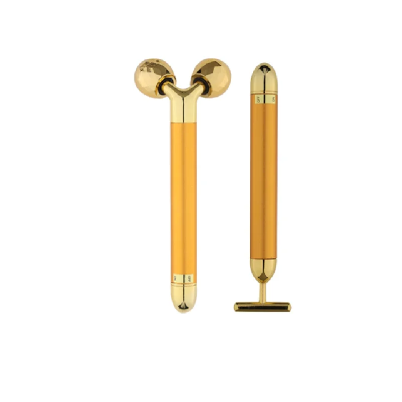 Вибрирующий роликовый массажер для лица вибрирующий 3d снятия морщин и лифтинга с