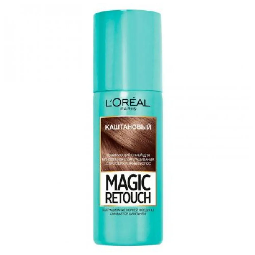 Спрей тонирующий для корней «Magic Retouch» L'Oreal Paris, Каштановый