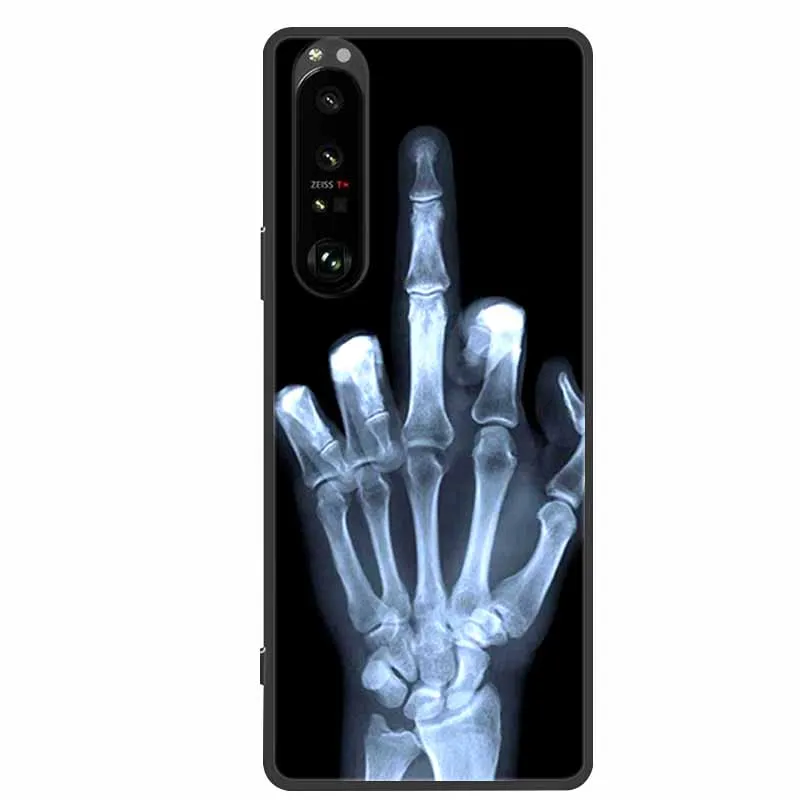 Black Silicone Soft Back Cover Case, Slim Protective Phone Case