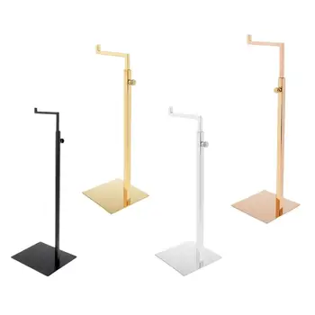 

Adjustable Metal Handbag Display Stand Rack Bags Purse Shelf Hanger Retail