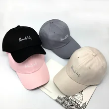 Лидер продаж, Новое поступление, регулируемая шапка с надписью и вышивкой для мужчин, уличная шапка, Спортивная повседневная шапка, женская шапка