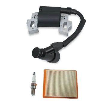 

XT650 Air Filter + 12mm Spark Plug + 1458404s Ignition Coil Set Lawn Mower Parts Brand New And High Quality