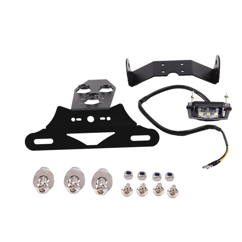 

License Plate Holder LED Light Motorcycle Tail Tidy Mudguard Eliminator for HONDA CBR1000RR 2008-2016