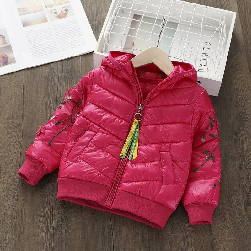 

Children Thin down Jacket Cotton-padded Clothes Baby BOY'S Cotton Jackets Girls Padded Cotton Clothes 2018 New Style GIRL'S West