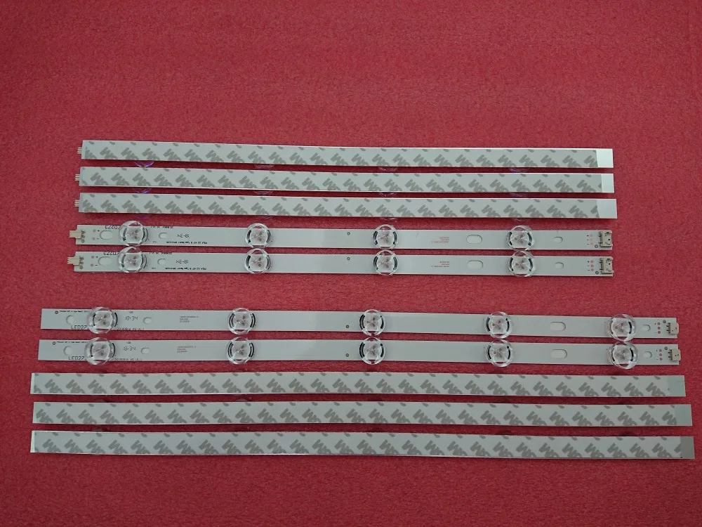 

New 5set=50pcs LED strip Replacement for LG T420HVN05.0 T420HVN05.2 42LN5400 42LN5300 Innotek POLA2.0 A POLA 2.0 B 42 Inch