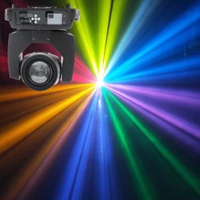 Корабль из Испании Высокое качество сенсорный экран луч 230 Вт 7r Шарпи луч движущаяся головка с 2 призмы красочные Радуга эффект powercon