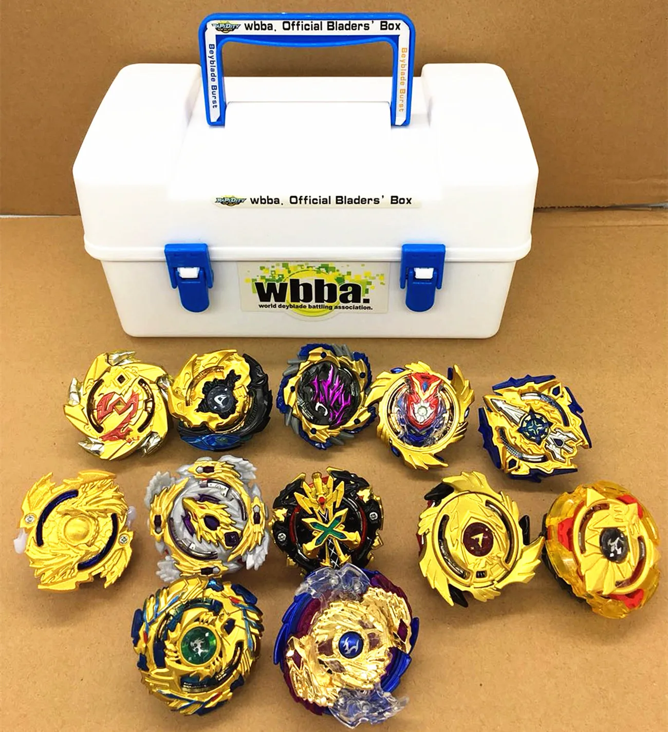 Burst Spinner Золотой набор Bey Battle Burst B110 B00 B48 B97 B120