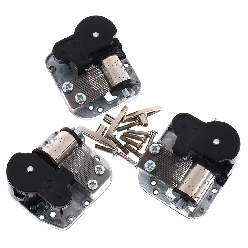 1Pc Screws Key Mechanical Diy Windup Music Box Musical Movement Home Decor Assemble Dedicated Music Box Parts