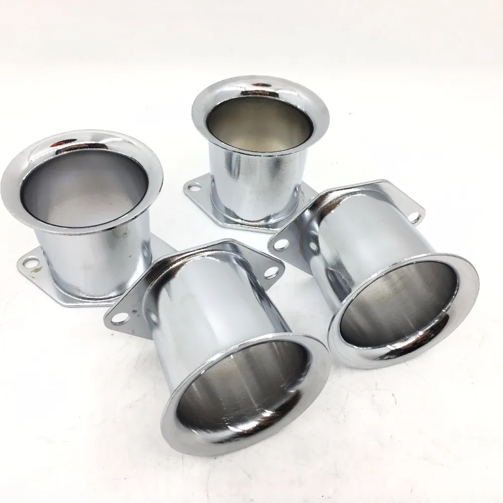 4 PCS/LOT 2 1/4" 40mm Or 44mm IDF Air Horn Velocity Stacks FOR 45dcoe Weber Carburetors