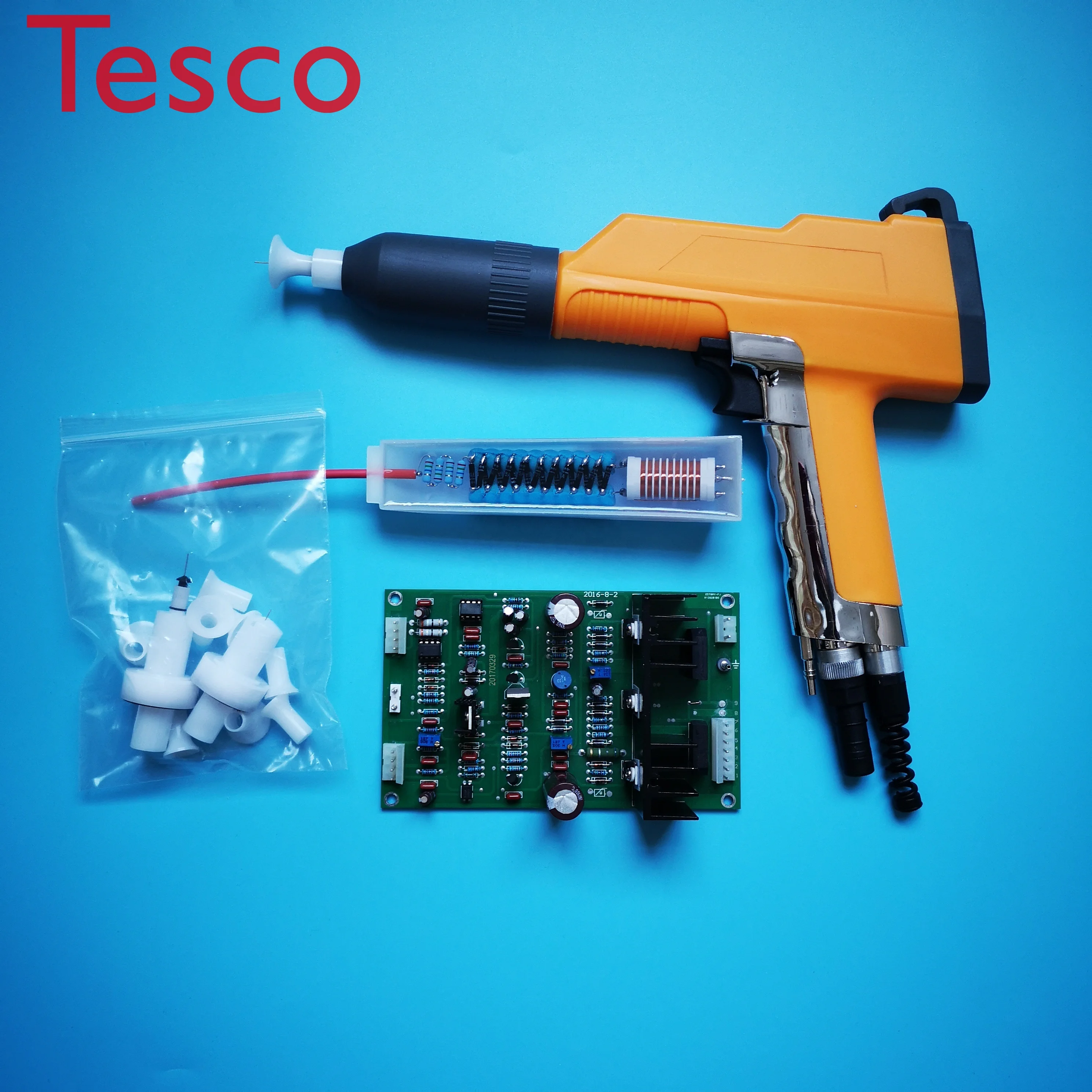 

WX-101B Electrostatic Powder Gun Powder Coating pistol with Circuit board/ Electric Cards