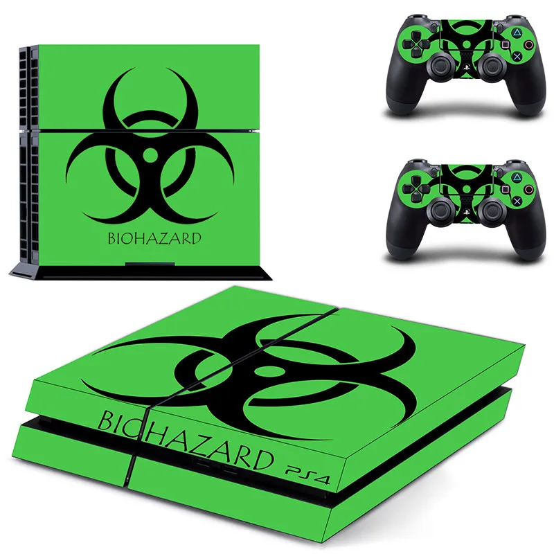 Biohazard Umbrella PS4 наклейка s Play station 4 наклейки для кожи наклейки для playstation 4 PS4 консоли и контроллера Скины Виниловые
