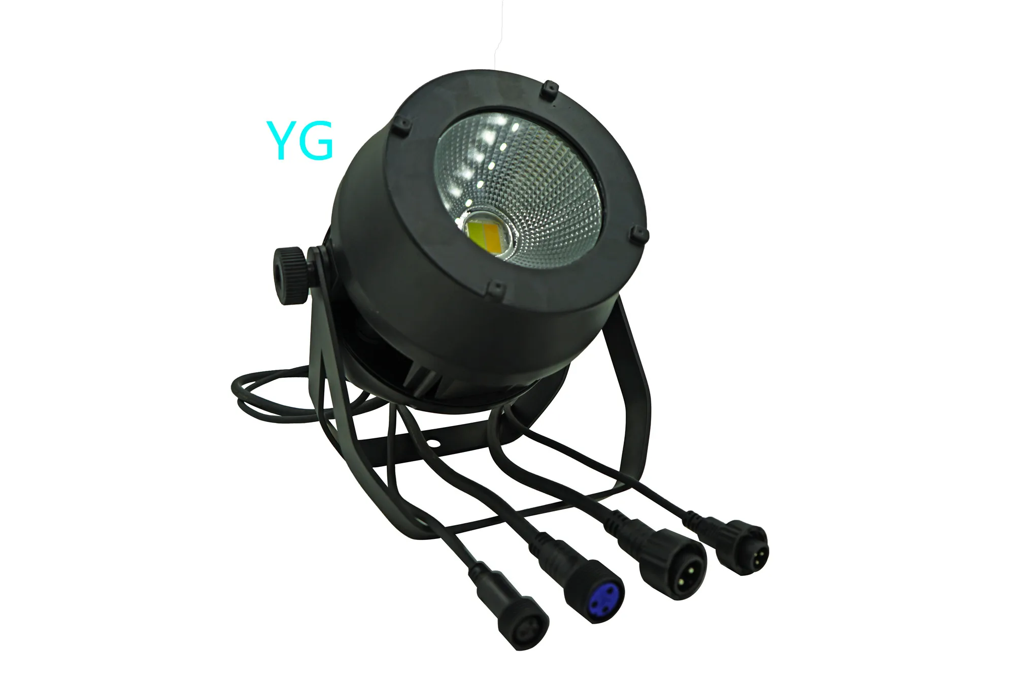 Открытый Водонепроницаемый LED 200 Вт COB Par теплый белый/холодный белый DMX