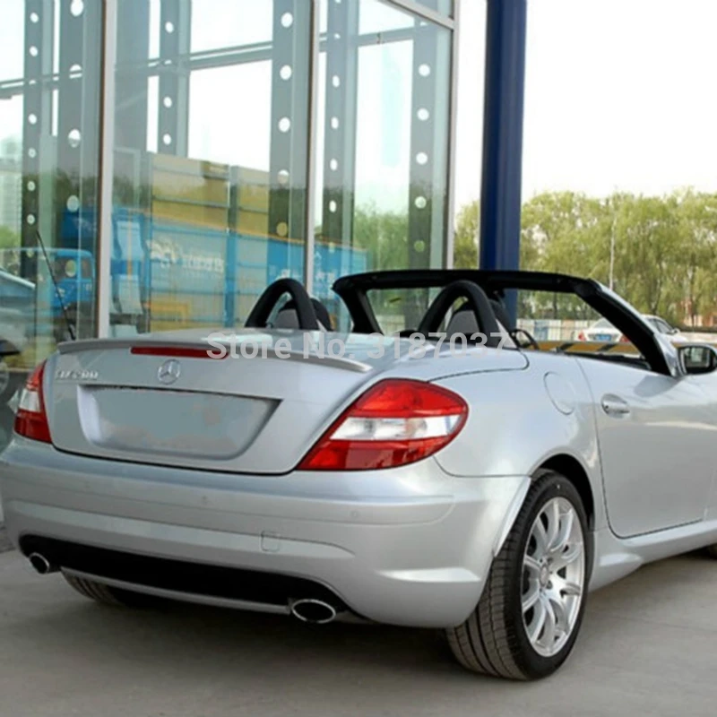 

Кабриолет для Benz R171 SLK Class 2 Door 2006-2011, чехол из АБС-пластика для задний спойлер на крыло, крышу багажника, крышка багажника, Стайлинг автомобиля