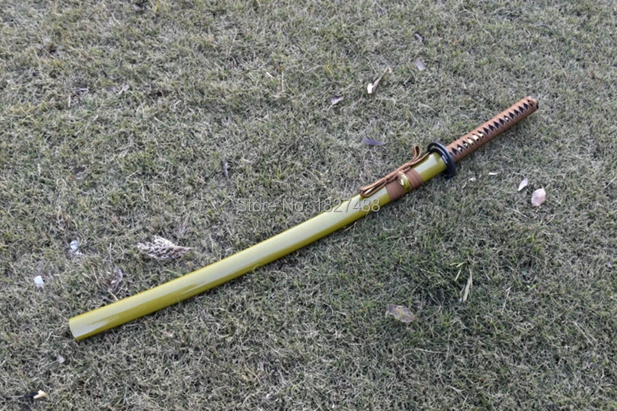 Handmade Japanese Samurai Sword Katana Full Tang 1095 High Carbon Steel Sharp Home Decoration Collection Real Knife Swords