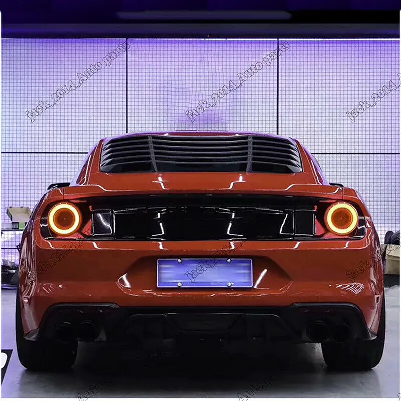 Подходит для Ford Mustang красный светодиодный Задние огни сборки задних фонарей 2 шт./компл
