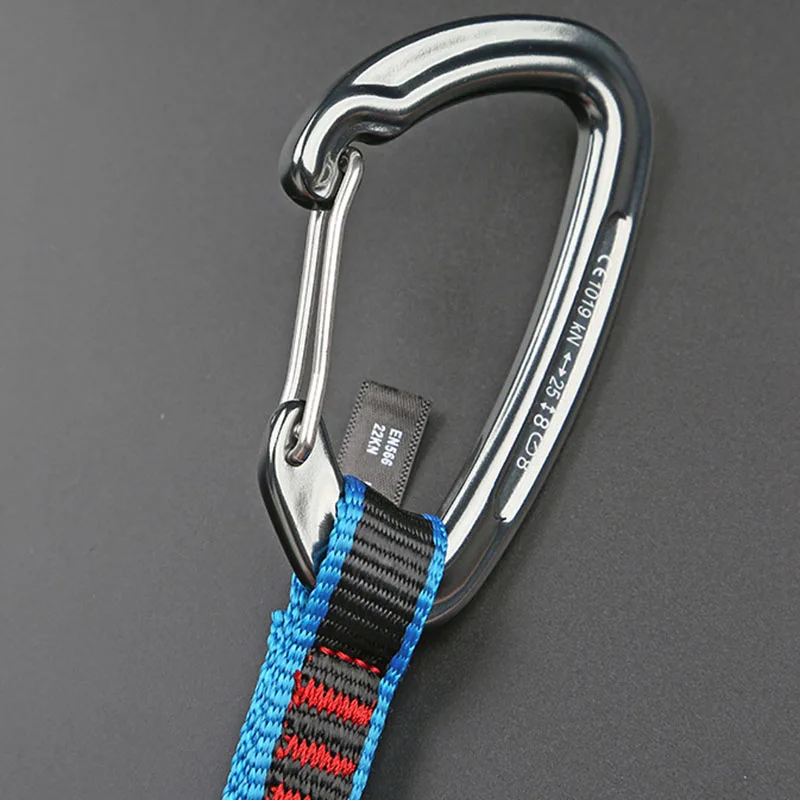Equipment Carabiner Attachment Quickdraw Hanging Mountain Climbing Hiking