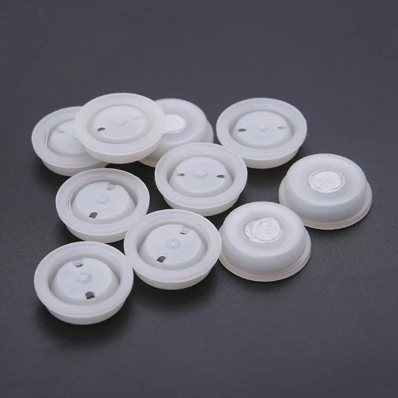 

50 Pieces Silicone One Way Degassing PE Valve Filter Exhaust Ventilation Vent Coffees Bag Coffee Set