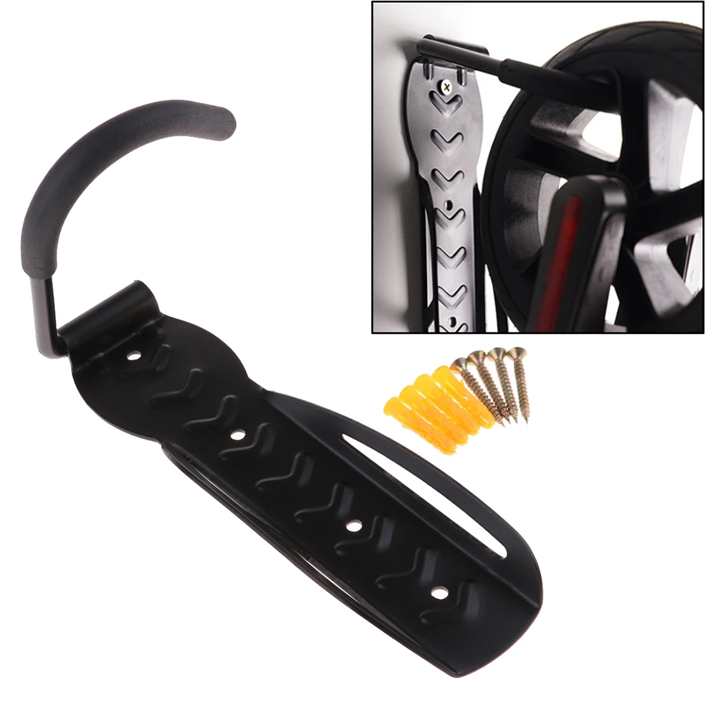 Electric Scooter Metal Scooter Wall Stand Holder Frame Bike Wall Hanger Hook Garage Indoor Bike Storage Wall Mount - 10' x 3'