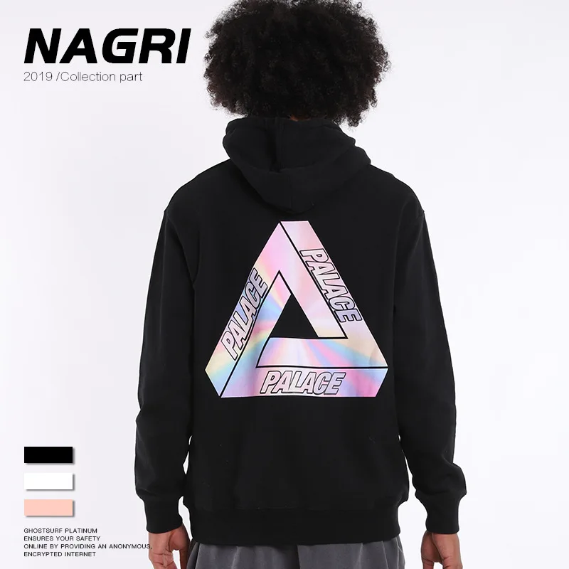 palace rainbow hoodie