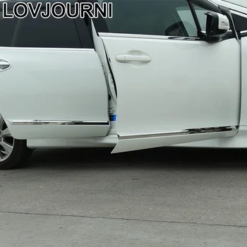 

Car Styling Body Door Exterior Chromium Automovil Decorative Sticker Strip Parts Protecter Covers 13 14 15 16 17 FOR Honda Jade