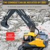 DOUBLE E E568 Truck 1:16 RC Truck Alloy 3 in 1 Engineering Car 2.4G Remote Control Car RC Excavator Toys for Boys Kids Xmas Gift 5