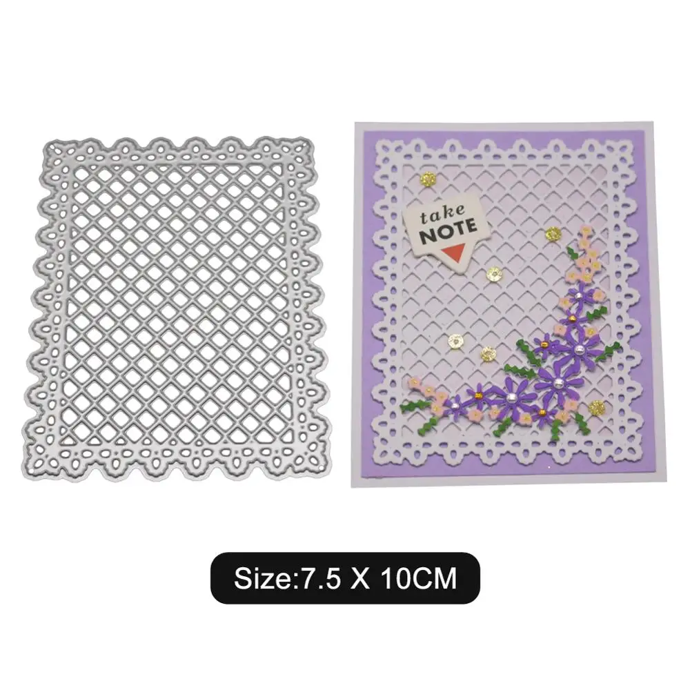 

Creative background Frame metal dies cutting dies for scrapbooking paper card making 2019 new knife Die Template Craft Dies