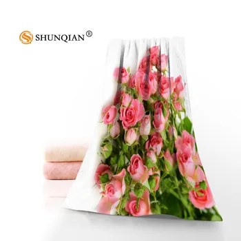 

Customize All Flowers And Tulips 35x75cm Daily Exercise Fitness Fast Dry Face Bamboo Fiber Towel