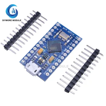 

Pro Micro ATMEGA32U4 3.3V Microcontroller Module 8MHz SPI Interface System Development Board for Arduino Replace ATmega328