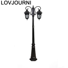 Strassenbeleuchtung Lampione Giardino фарола внешний Tuinlamp квадратный Lampadaire Uliczna светильник Plaza по бездорожью для уличного фонаря