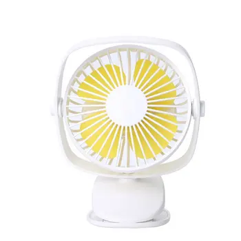 

USB Small Fan Mini Rechargeable Student Dormitory Bed Mute Desktop Clip Fan Office Desktop Baby Car Handheld Portable Fan Box 5v