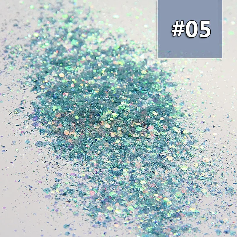 10 г/шестигранный блеск DIY лак для ногтей клей гель слизи наполнитель подарок для детей Звезда Сердце шестигранник блесток Декор Аксессуары игрушки