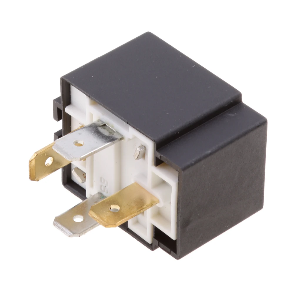 Плавленого на включения/выключения автомобильной плавленого реле 12V 30A 4-контактный нормально открытый мини-камера для автомобиля мотоцикла