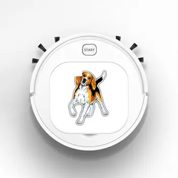 

Smart Sweeper Robot House Durable Power Floor Cleaning Robots Vacuum Cleaner 1800pa Cute Beagle Breed Dog Creative FashionFor